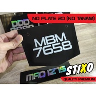 NO PLATE MOTOR//NO TANAM (2D) mirrow effect