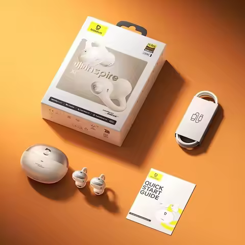 Original Baseus Inspire XC1 Ear Clip Wireless Bluetooth 6.1 Earbuds Hi-Res Open Earphones Earrings 4