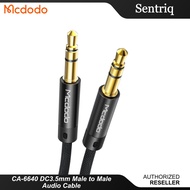Mcdodo Male to Male Audio Cable Original (3.5mm/1.2m) [1 Week Warranty By Local Supplier] CA-6640/CA