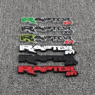 Ford RAPTOR Car Logo RAPTOR SVT Decorative Sticker fx4 F150 Modified Metal Car Sticker Side Label