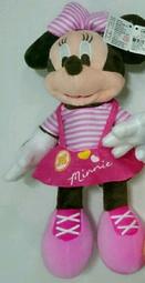 正版 迪士尼 米妮 娃娃 大型絨毛娃娃 玩偶 迪士尼 卡通人物 米奇 米老鼠 公仔 米奇公仔 卡通 DISNEY  粉色