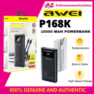 AWEI P168K 10K POWERBANK WITH BUILT IN CABLE AND LED DISPLAY : BRAND NEW AND 100% AUTHENTIC PRODUCT WITH WARRANTY : SPECIAL OFFER!!!