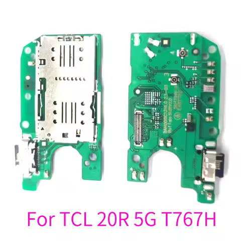 For TCL 20R 5G T767H USB Charging Dock Connector Port Board Flex Cable