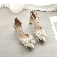 HIGH HEEL SHOES GDC116, AVAILABLE IN 2 CREAM BLACK COLORS, 7P HIGH, SUITABLE FOR PARTIES 2023