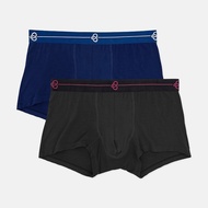 Byford 2pcs Men Trunks Bamboo Elastane BMX308632 Boxer Lelaki Dewasa
