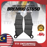 BREMBO GT650 DISC BRAKE PAD (FRONT) GT 650
