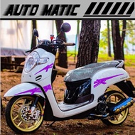 STIKER SCOOPY cutting scoopy full body Sticker