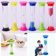 6Pcs Sand Clock Colorful Hourglass 30 Seconds/1 Minute/2 Minutes/3 Minutes/5 Minutes/10 Minutes Deco
