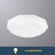 24W / 36W Diamond Acrylic Cover Surface Mount Ceiling Light