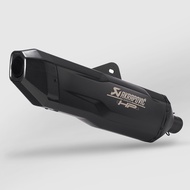 โมโตะคาร์บอนไฟเบอร์ดัดแปลงท่อไอเสียท่อไอเสียรถจักรยานยนต์แบบสากลสำหรับ F750GS F850GS ADV R1200GS RC3