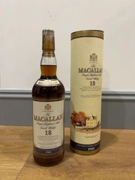 回收麥卡倫威士忌 Macallan 回收麥卡倫18年 1985 麥卡倫威士忌回收 單一麥芽威士忌