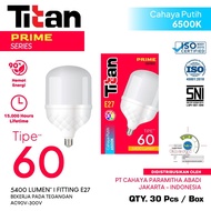 Led Titan Prime Series 6w 10w 14w 20w 30w 40w 50w 60w T Bulb - Lampu Led Kapsul Titan Prime