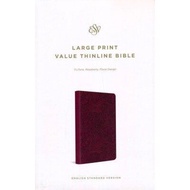 ESV Large Print Value Thinline Bible (TruTone Raspberry Floral Design) Soft imitation leather * Engl