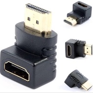 SIKU Gender Connector Hdmi Male Female Elbow Adapter Hdmi Connector Connector