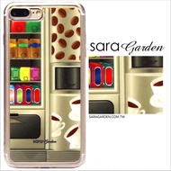 【Sara Garden】客製化 軟殼 蘋果 iPhone7 iphone8 i7 i8 4.7吋 手機殼 保護套 全包邊 掛繩孔 咖啡販賣機