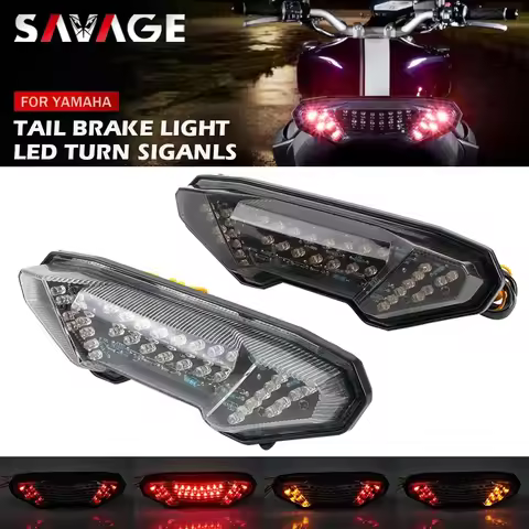 LED Tail Light Turn Signal For YAMAHA MT09 FZ09 FJ09 MT09 Tracer 900/9/GT MT10 FZ10 Motorcycle Rear 