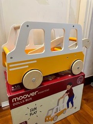 丹麥moover木制巴士推車/學步車