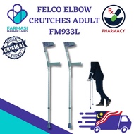FELCO ELBOW CRUTCHES ADULT FM933L (1pcs)
