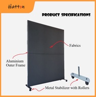 Hatton Mobile Partition Panel With Roller Caster | Wheels | Castor | Screen Space Dividers | Barrier