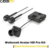 Caddx Walksnail Avatar HD Kit V2 / Avatar HD Pro Kit (Dual Antennas Version) Gyroflow+32G for FPV Fr
