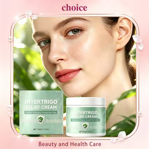 Relief Skin Fold Barrier Cream Lightweight Fast Drying Sooth Reduce Skin Irritation Enhance Skin Ela