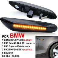 Flowing Turn Signal Light Dynamic LED Side Marker Light Side Repeater Lamp Panel Lamp For bmw E90 E9