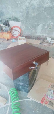 laci uang cash drawer laci kasir laci toko kayu jati finishing ukuran 40x35x10