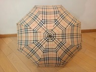 Burberry格紋長雨傘 (Made in England)