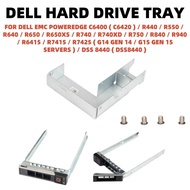 2.5" 3.5" HDD Tray Adapter DXD9H X7K8W For Dell R440 R540 R640 R740 R740xd C6420