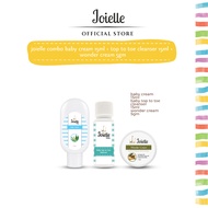 Joielle Combo Petite Size Baby Cream 15g + Top to Toe Cleanser 15ml + Wonder Cream 5g
