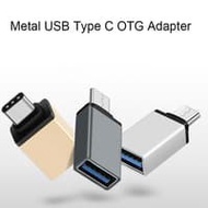 OTG Type C Metal / OTG USB to Type C / Type C to USB Adapter Connector
