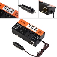 【JOLL HOT】Car Power Inverter 2000W Peak DC 12V/24V to DC 110V/220V Converter Trip 6 USB