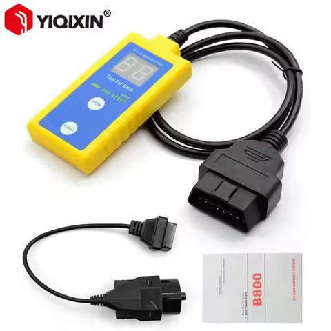 OBD2 Scanner For BMW B800 Airbag Scan Reset Car Diagnostic Tool For E36 E46 E34 E38 E39 Z3 Z4 X5 199