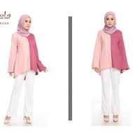 AQEELA Muslimah Panelled Blouse qb113
