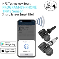 NFC Tpms Sensor OE Replace The Original Universal Tire Pressure Monitor 2 In 1 Programmer Gauge Tyre can programmed by smartphon