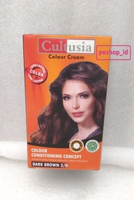 Cat rambut cultusia dark brown 3/0 30ml