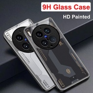 Case For Vivo X300 Ultra 5G Case X300Pro 9H Tempered Glass Back Cover For Vivo X300 X300S Shell For 