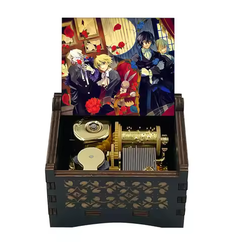 Everytime You Kissed Me Wooden Music Box 18 Note Lacie Melody Anime Fans Friends Christmas Festival 