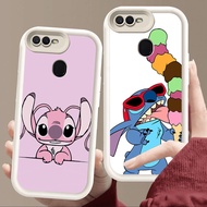 Case for OPPO A12 A5S A1K F5 A12E A7 F9 F7 A3S A5 A12s Pro Soft White E110 Stitch