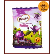 Ribena Blackcurrant Pastilles - 10g / Sachet (5 Pastilles) Ribena Pastil Blackcurrant