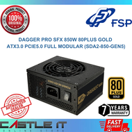 FSP DAGGER PRO SFX 850W 80+ GOLD Full Modular PSU ATX3.0 PCIe 5.0 White Black SFX Power Supply