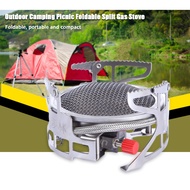 Outdoor Gas Stove Foldable Cooking Camping Split Burner for Backpacker Camper Hiker Traveller