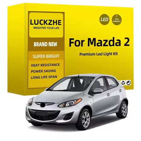 For Mazda 2 Demio DY DE DJ DL 2002-2017 2018 2019 2020 2021 Sedan Hatch Led Interior Light Kit Dome 