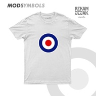 Ready To Ship Now MODS Vintage T-shirt | Symbol Set Record Totem S-5XL