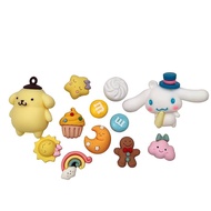 jibitz Croc Charm Crocc อุปกรณ์เสริมเสน่ห์ชุด jibitz รองเท้าตกแต่งรองเท้าหัวเข็มขัด