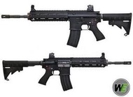 【IDCF】WE V3 系統 HK416 888 系列 全金屬 開膛版 瓦斯步槍 仿真槍機 黑色