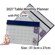 Planner 2027 Year Desk Mat with Monthly Planner 37.5cmX27cm with Islamic Date