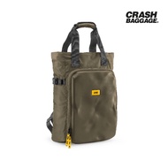 CRASH BAGGAGE กระเป๋าถือและกระเป๋าสะพายหลัง รุ่น TOTE BAG สีเขียว