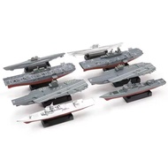 Mokit Miniature model Kit Warship and Submarine 4D Bab1 Diecast Model Ship Military