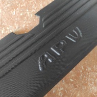 HITAM Suzuki APV ARENA Black Outboard Rear Trunk Sill plate - Black LOGO